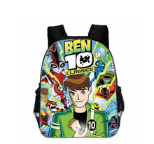 Load image into Gallery viewer, Children Backpacks Cartoon Ben 10 Backpack Students Boys Bagpack Ben10 School Bags Custom made For Teenagers Kids Mochila bags