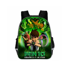 Load image into Gallery viewer, Children Backpacks Cartoon Ben 10 Backpack Students Boys Bagpack Ben10 School Bags Custom made For Teenagers Kids Mochila bags
