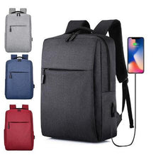 Load image into Gallery viewer, Hot new Usb Laptop Backpack 2019 Business Large Capacity Backpack Men Computer School Bag Travel Bagpack Student Bag