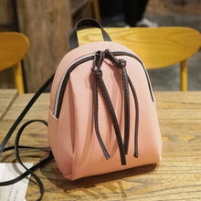Load image into Gallery viewer, Small Backpack Women Leather Shoulder Bag 2019 Summer Multi-Function Mini Backpacks Female School Bagpack Bag for Teenage Grils
