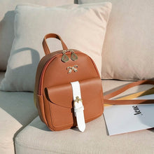 Load image into Gallery viewer, Women&#39;s Mini Backpack Luxury PU Leather Kawaii Backpack Cute Graceful Bagpack Small School Bags for Girls Bow-knot #4