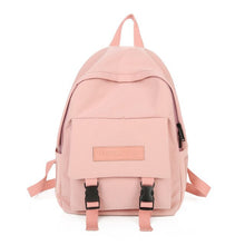 Load image into Gallery viewer, Women Backpack New Fashion Travel Backpack Solid Color School Bags For Teenage Girl Big Capacity Casual Ladies Canvas Bagpack