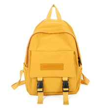 Load image into Gallery viewer, Women Backpack New Fashion Travel Backpack Solid Color School Bags For Teenage Girl Big Capacity Casual Ladies Canvas Bagpack