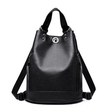 Load image into Gallery viewer, Female Backpacks Solid Women School Backpack Mochilas Women Leather Backpacks High Quality Ladies Bagpack Vintage Sac A Dos